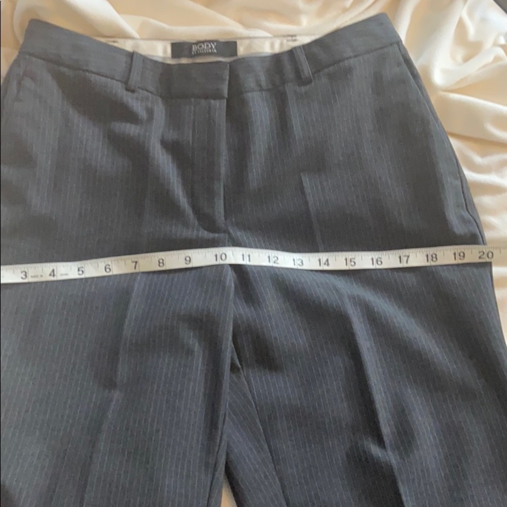 Charcoal pinstripe blazer  pants suit wool blend - Picture 11 of 12